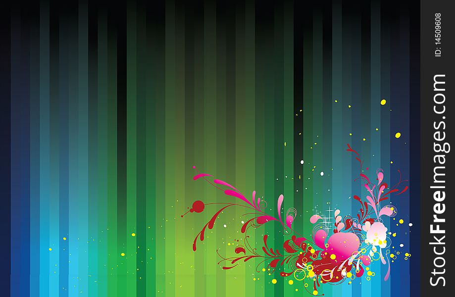 Abstract multiple color strips design background. Abstract multiple color strips design background