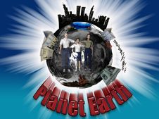 Planet Earth Royalty Free Stock Photo Planet Earth Royalty Free Stock Photo