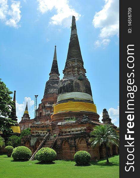 Big pagoda at Ayutthaya