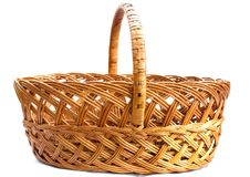 Wattled Basket Royalty Free Stock Photos Wattled Basket Royalty Free Stock Photos