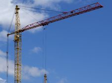 Building Crane Stock Photo Building Crane Stock Photo