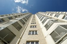 Moscow, Russia, New Multi-storey Residential B Stock Photo Moscow, Russia, New Multi-storey Residential B Stock Photo