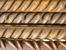 Steel Rods Royalty Free Stock Image