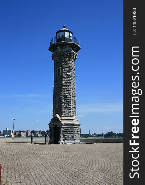 Blackwell Lighthouse on Manhattan's Roosevelt Island.