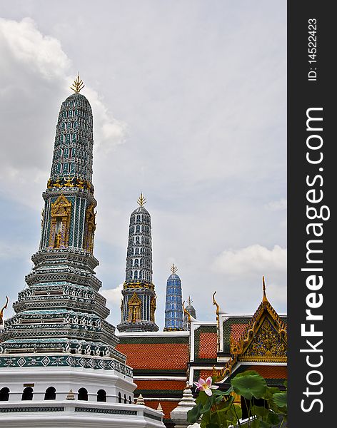 The most beautiful temple is Wat Phra Kaew in Bangkok. The most beautiful temple is Wat Phra Kaew in Bangkok