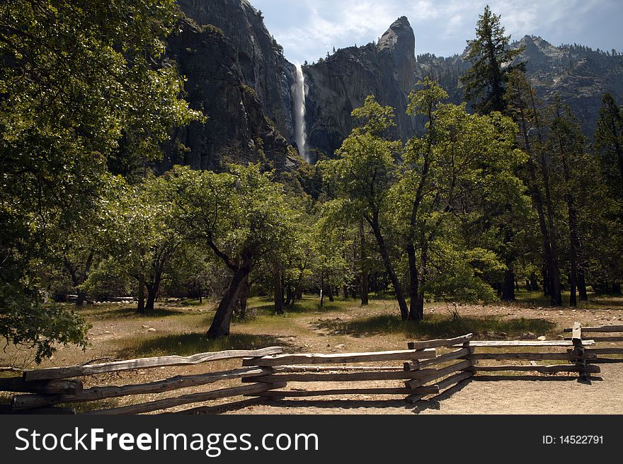 Glorious View of Yosemite National Park in California. Glorious View of Yosemite National Park in California