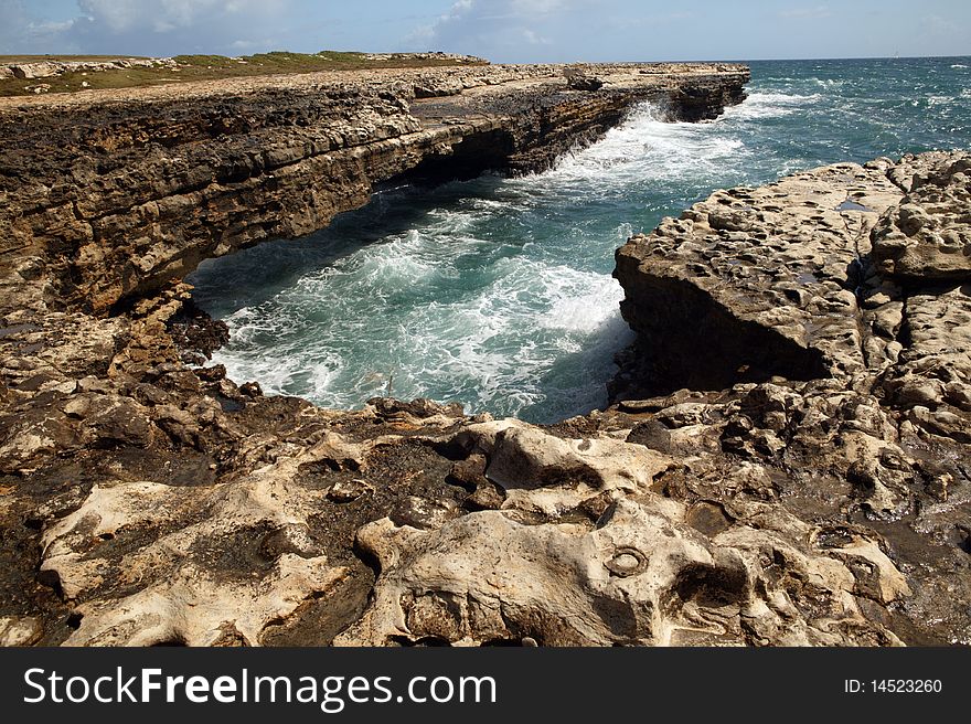 Natural Bridge Over Troubled Water