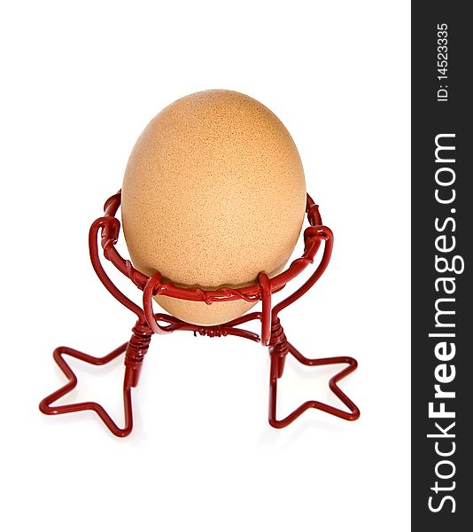 Egg on a Egg Cup