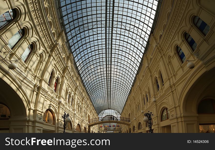 Interior Store GUM, Red Square, Moscow