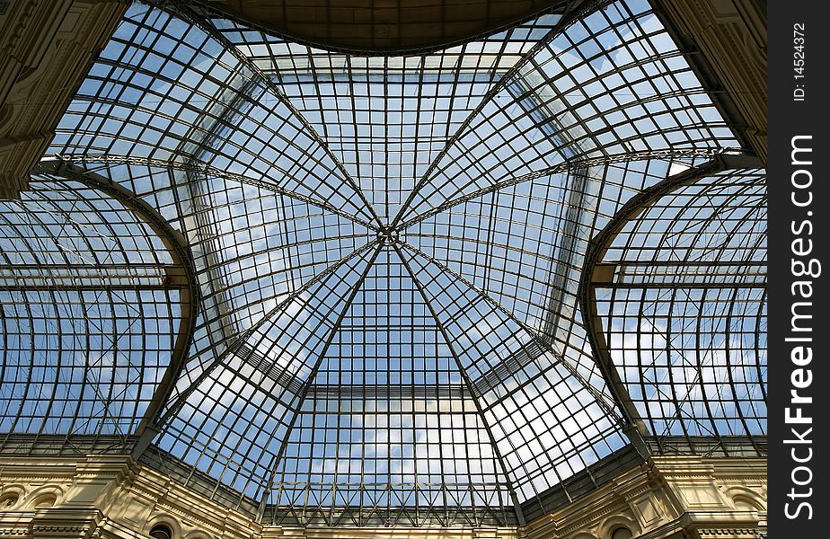 Interior store GUM, Red Square, Moscow, Russian Federation