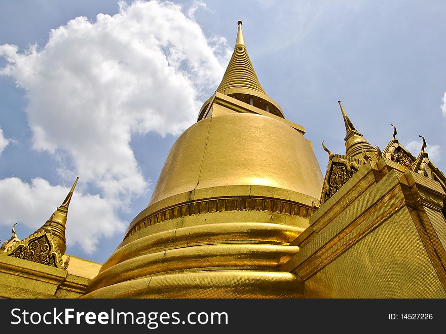 Wat Phra Kaew In Bangkok.