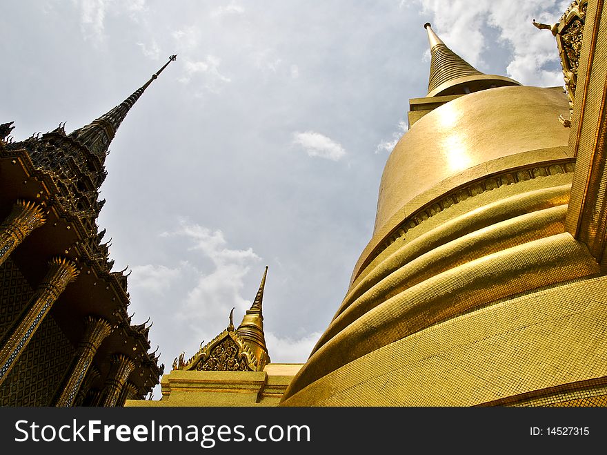 Wat Phra Kaew In Bangkok.