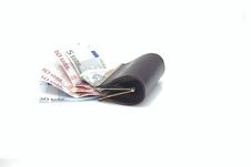 Money In Purse Royalty Free Stock Image