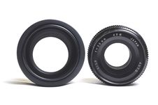 Bright Lenses Stock Photo