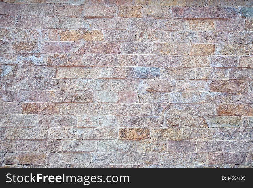 Multicoloured Tiled Wall Background