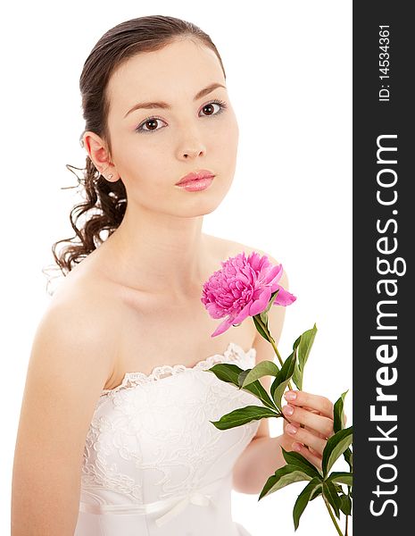 Bride With Flower