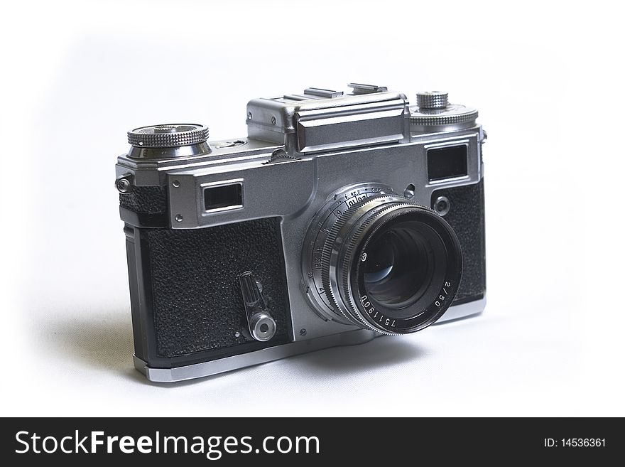 An old Russian rangefinder camera