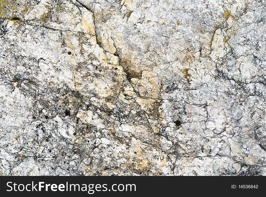 Mossy stone surface background