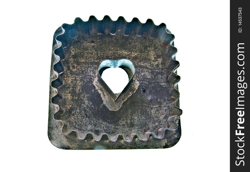 Vintage Heart Cookie Cutter