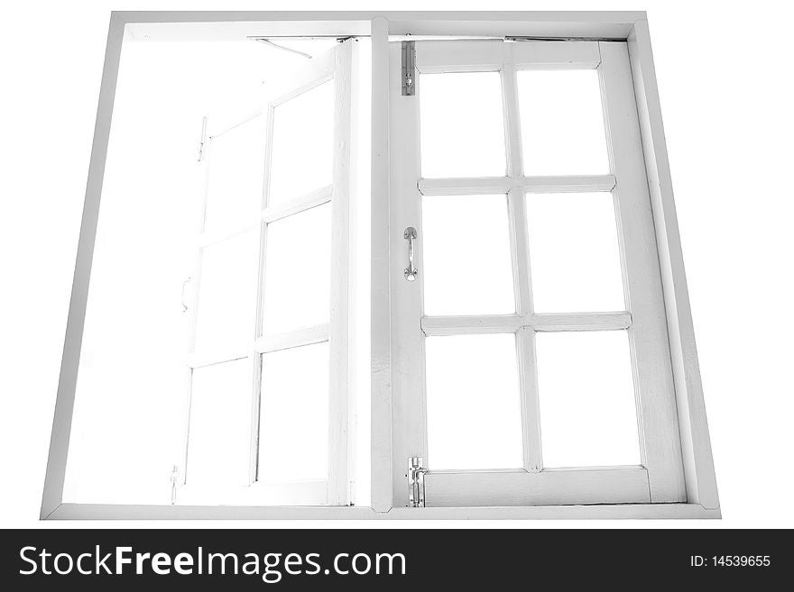 White sky look from inside of house. White sky look from inside of house