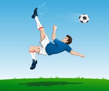 Soccer Player Royalty Free Stock Images