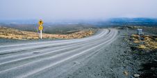 Mount Ruapehu Road Royalty Free Stock Photo Mount Ruapehu Road Royalty Free Stock Photo