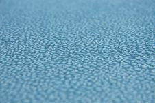 Dew Drops On Blue Metallic Surface Stock Images Dew Drops On Blue Metallic Surface Stock Images