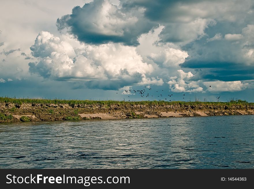 Dep river, the Amur Region, Russia