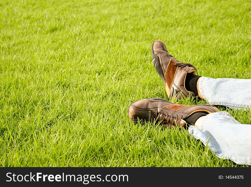 Feet On The Grass