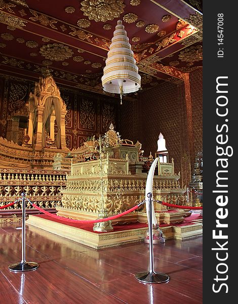 Imitation throne hall at Thailand