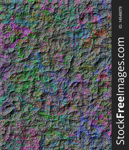 Coarse texture of painted colors. Coarse texture of painted colors