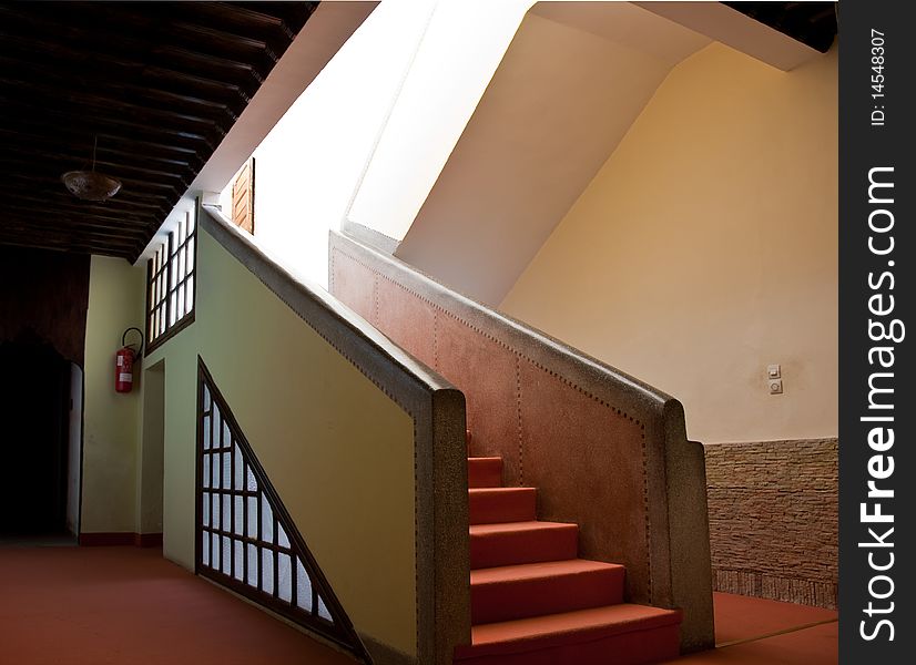 Entrance hall stair (interior photo)