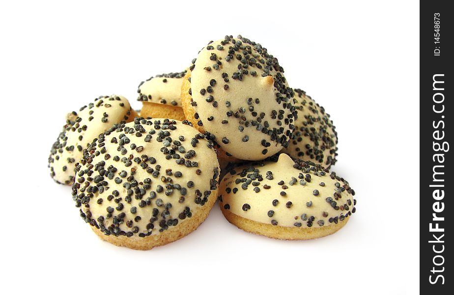 Cookies with poppy seeds