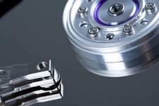 Hard Drive Inside Stock Photography Hard Drive Inside Stock Photography