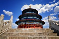 Chinese Architecture-Temple Of Heaven Royalty Free Stock Images Chinese Architecture-Temple Of Heaven Royalty Free Stock Images