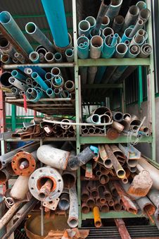 Pipes Pvc. Royalty Free Stock Image Pipes Pvc. Royalty Free Stock Image