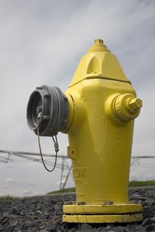 Yellow Fire Hydrant Royalty Free Stock Photos Yellow Fire Hydrant Royalty Free Stock Photos