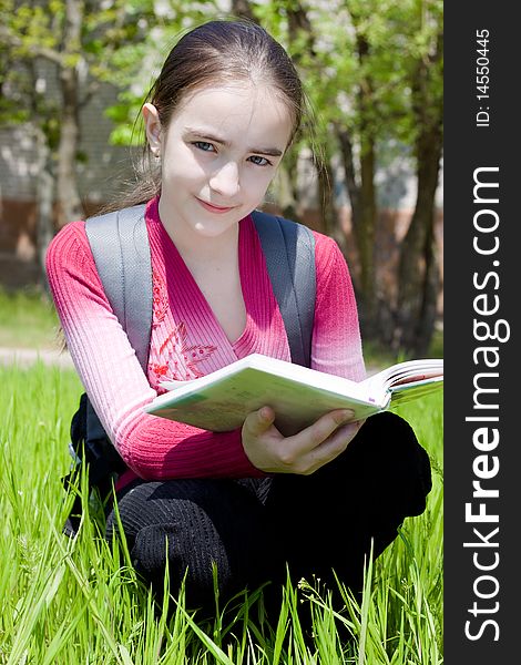 Girl With Book