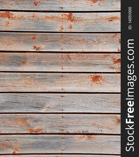 Weathered, Wooden Planks