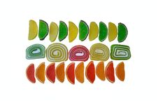 Arnament Of Fruit Jelly Stock Images Arnament Of Fruit Jelly Stock Images