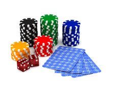 Gambling Royalty Free Stock Photography Gambling Royalty Free Stock Photography