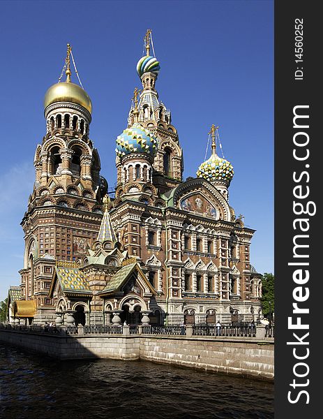 Church Of The Savior On The Spilt Blood