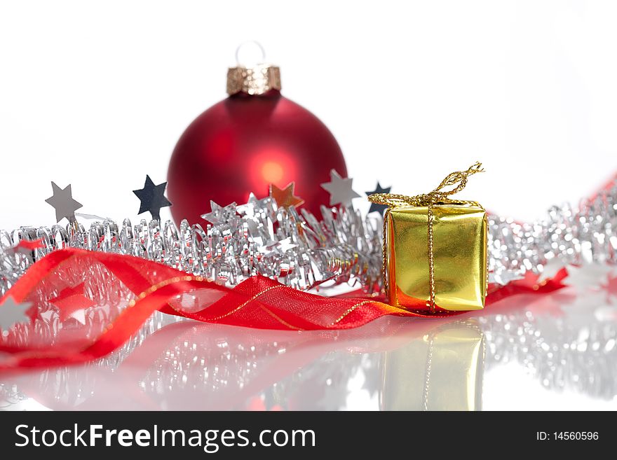 Christmas Decoration isolated on a white background. Christmas Decoration isolated on a white background