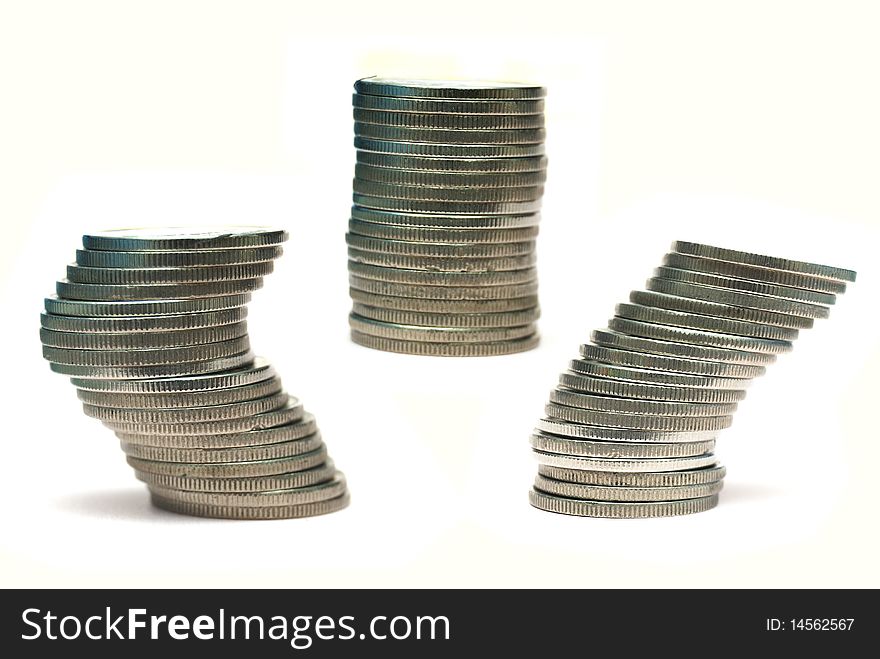 Stacks Of Coins