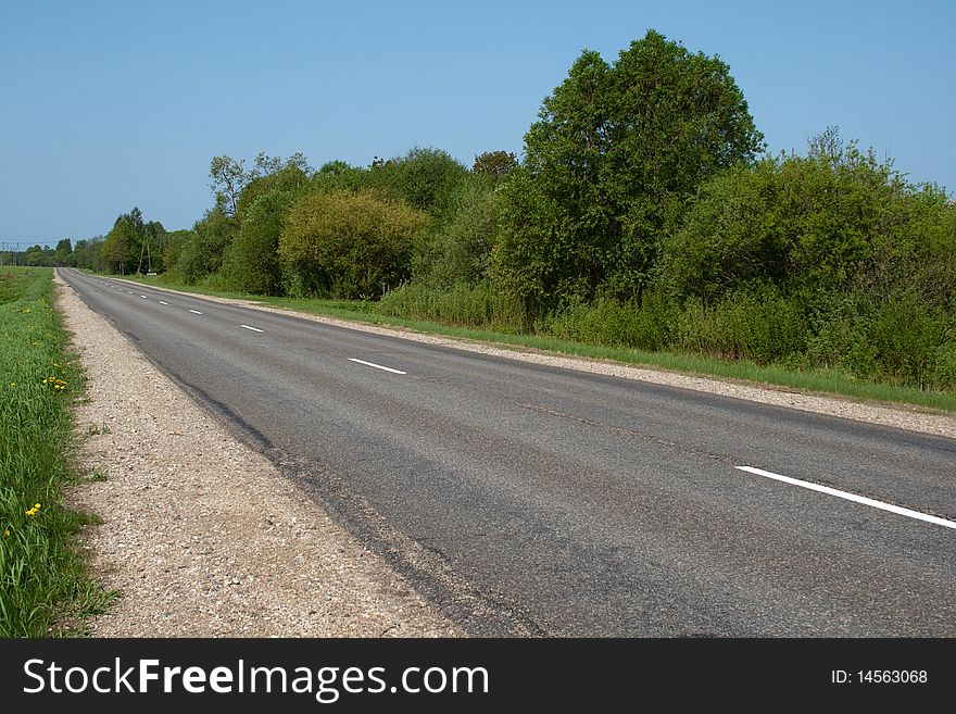 Road to village