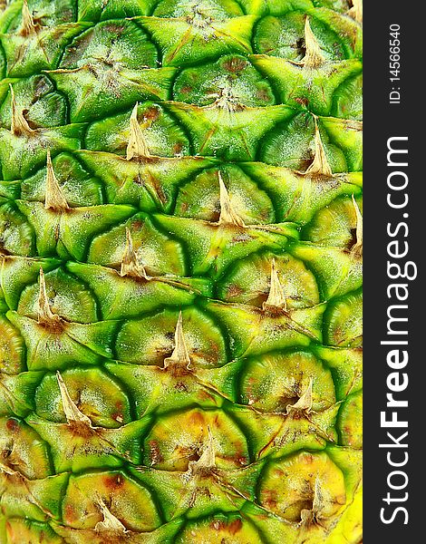 Detail of fresh pineapple as a background. Detail of fresh pineapple as a background