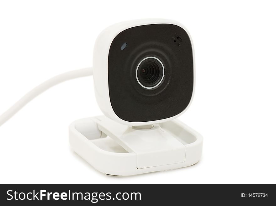 Web Camera  Isolated Over White