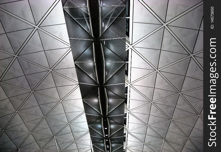 Background of the ceiling of Hong Kong International Airport. Background of the ceiling of Hong Kong International Airport