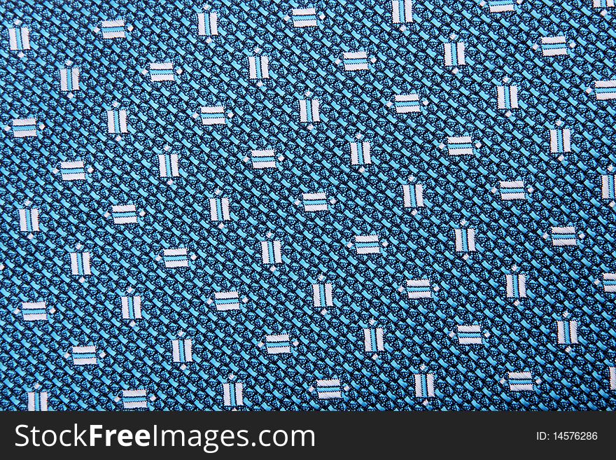 Blue and white abstract texture. Fabric background.