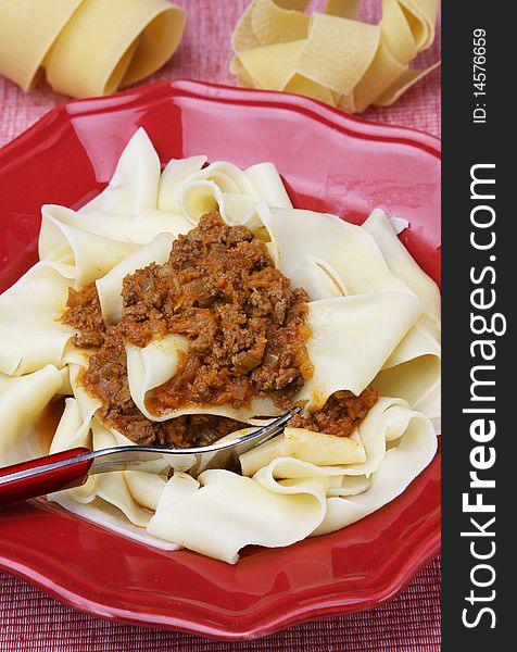 Pasta With Minced Meat